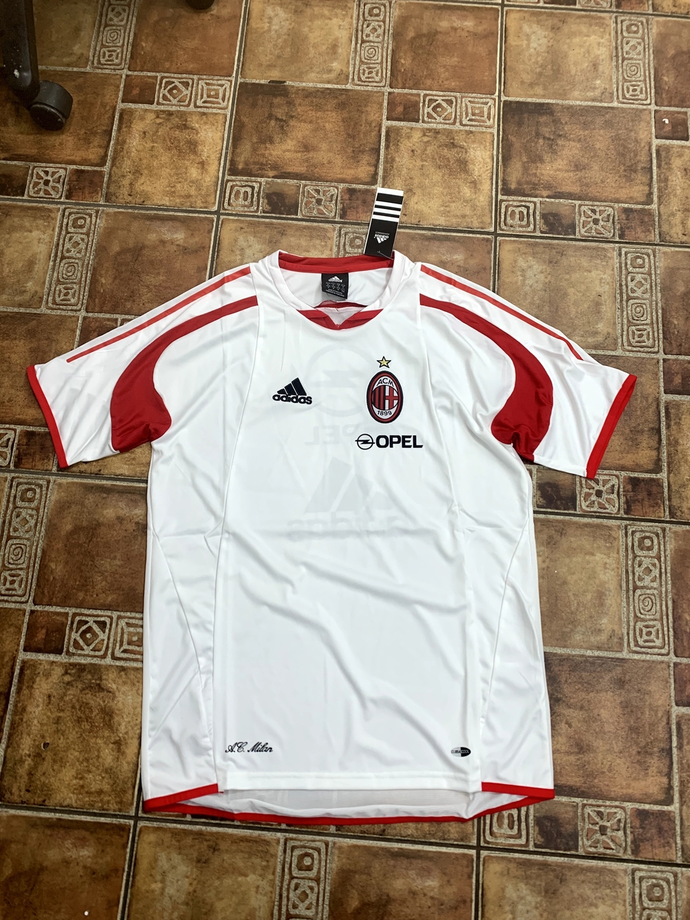 adidas AC Milan 2004/05 Retro Training Jersey Size M
